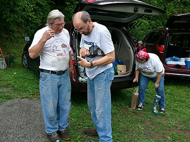 LeRoy and Gary Making Plans